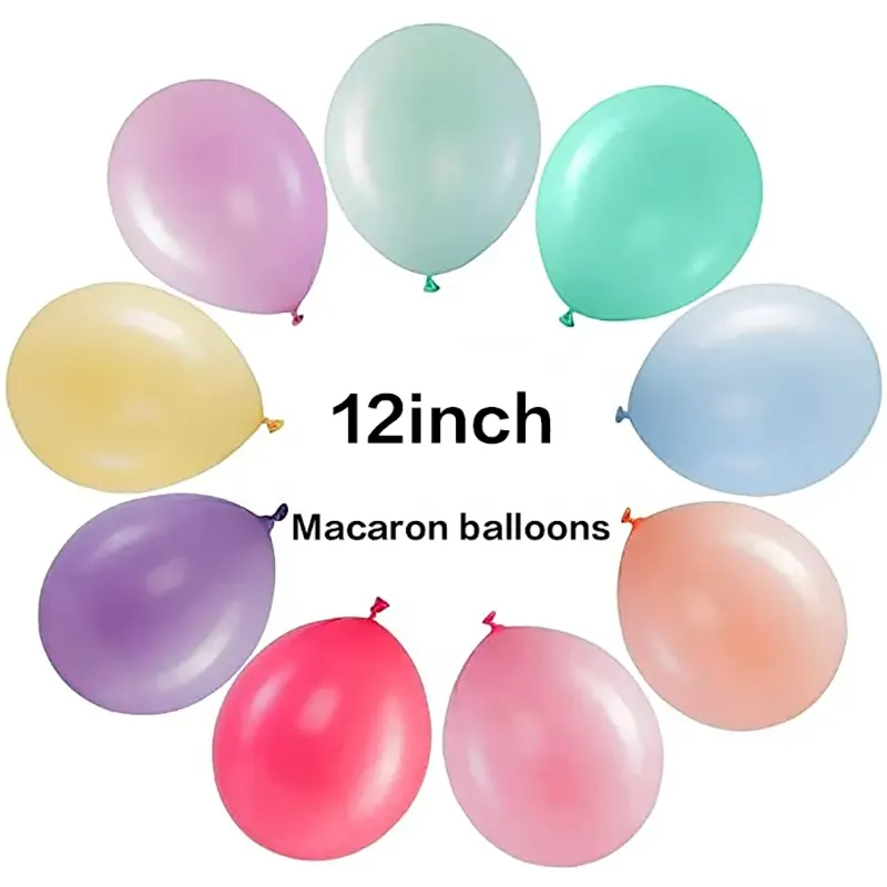 Baloane de latex macaroon de 12 inci