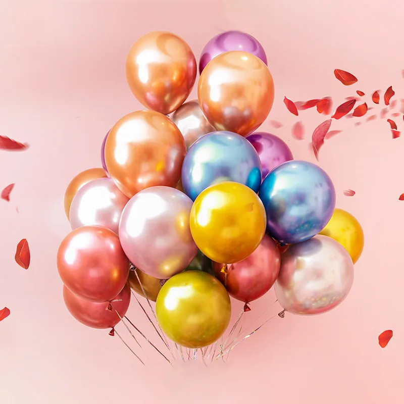 Balon de latex metalic de 12 inci