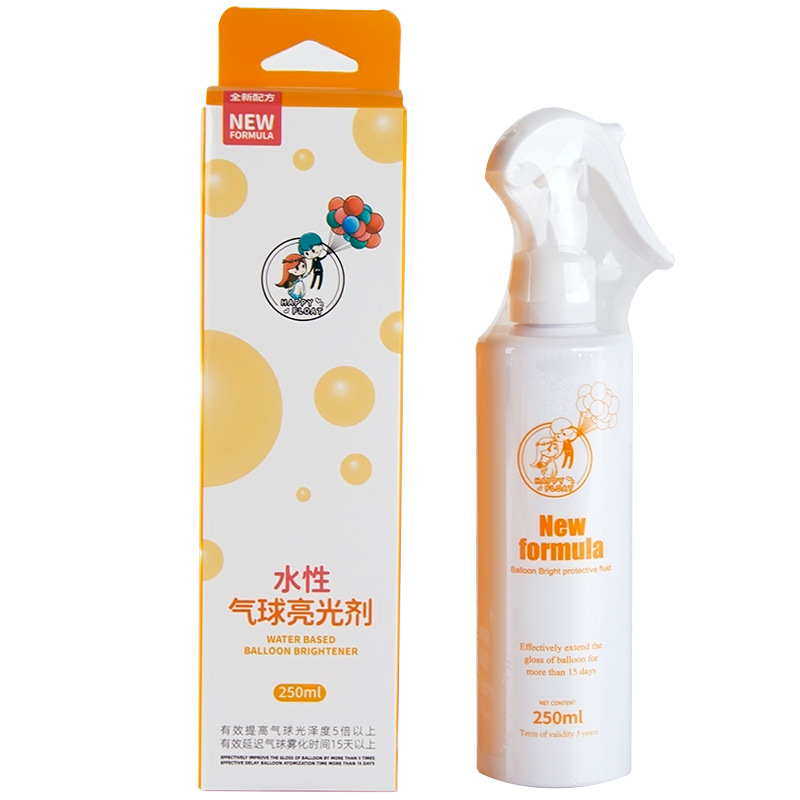 Cum se folosește spray -ul de strălucire a baloanelor de bază?