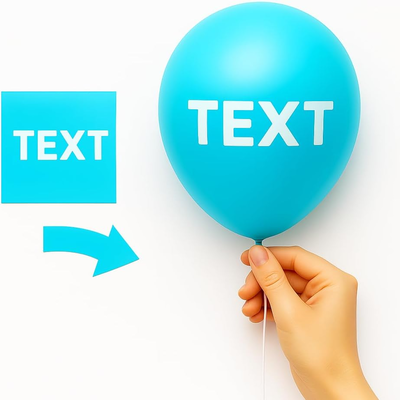 Puteți personaliza punga de pachet pentru balonul din latex imprimat personalizat de 12 inch?