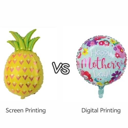 Serigrafie vs imprimare digitală: care este mai bine pentru baloanele din folie
