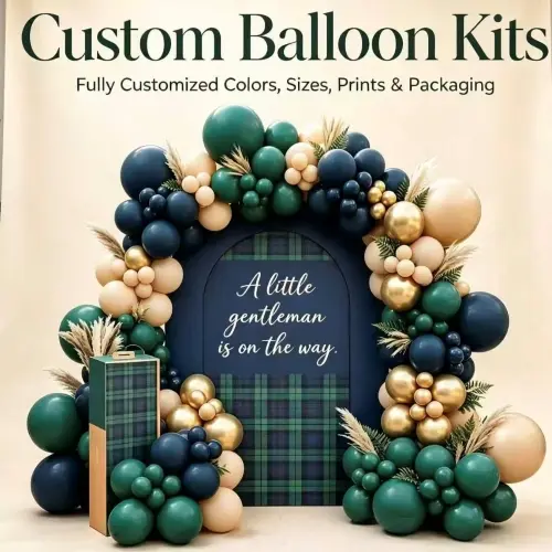 Pot personaliza un kit de baloane