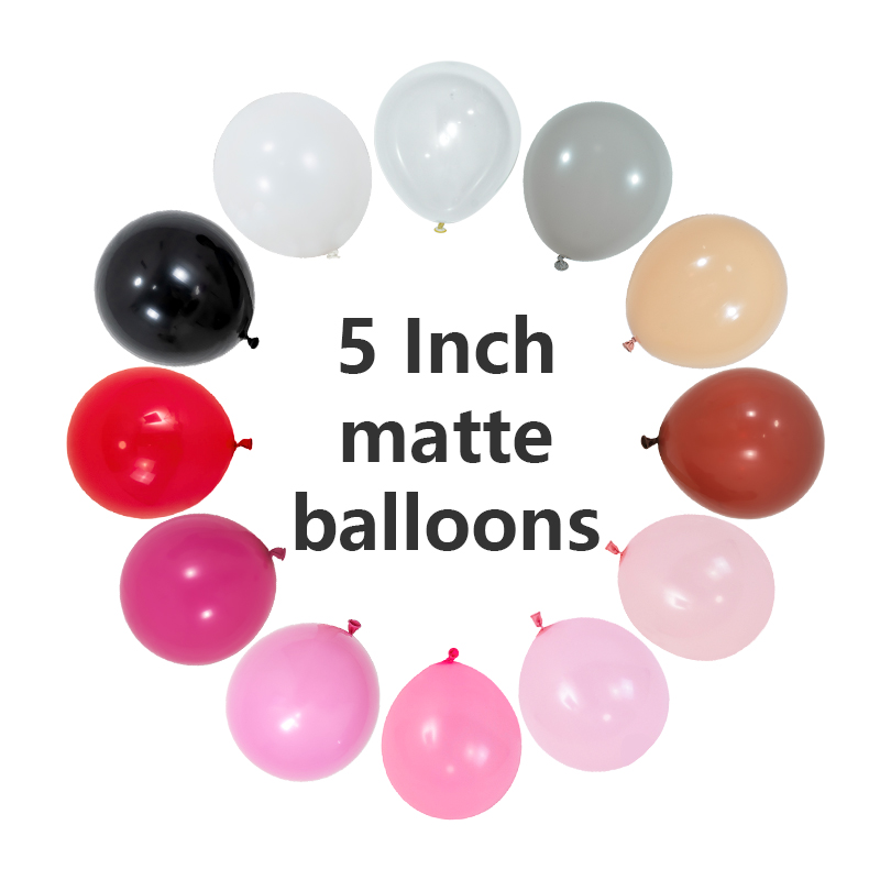 Baloane din latex mat de 5 inch