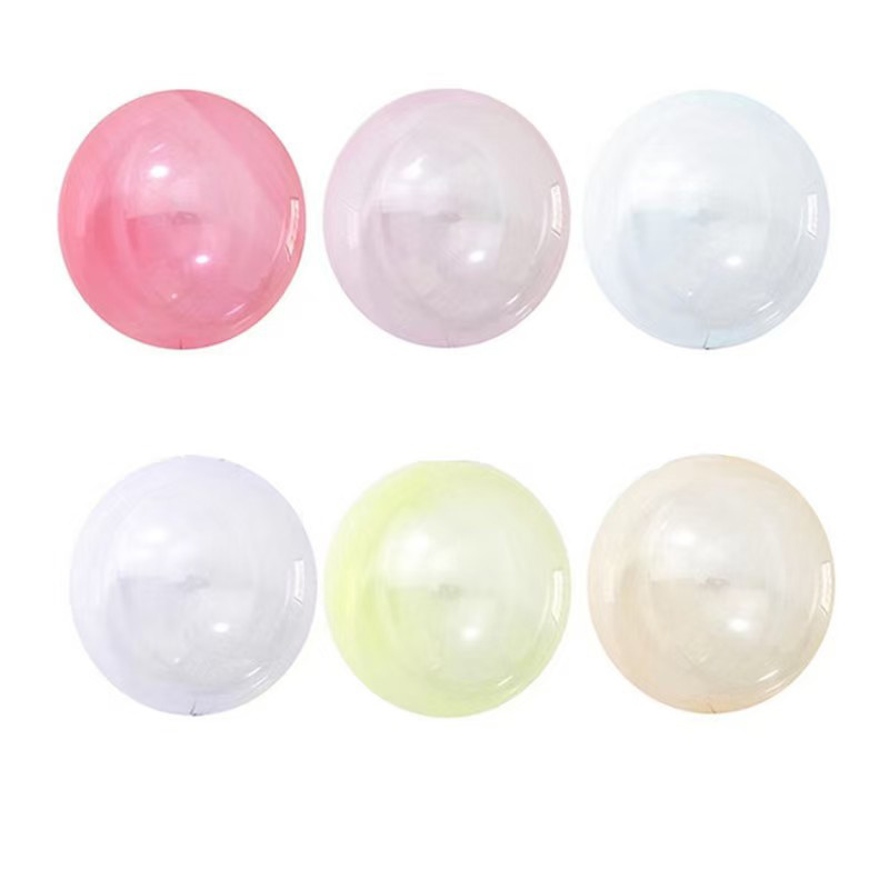 Balloon colorat de bobo cu cristal