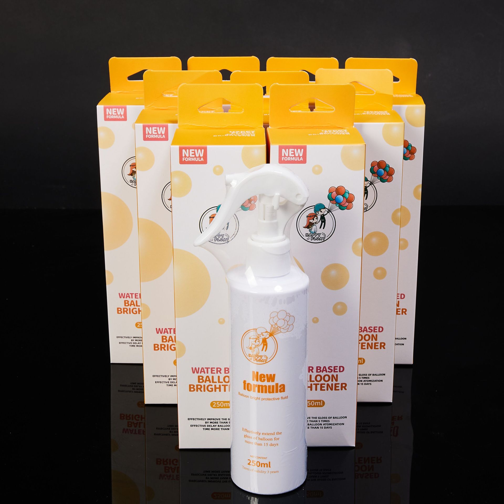 Water Base Balloon shine spray