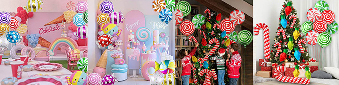 Candy party balloon