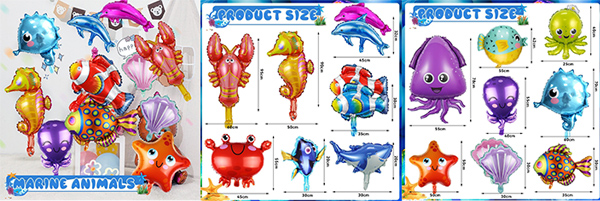 Animal foil balloon
