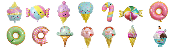 ice cream foil balloon