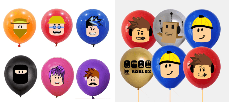 Printed balloons