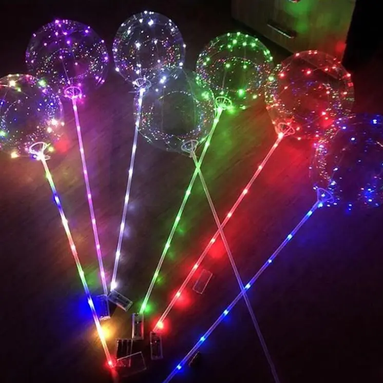 Seturi de baloane Bobo iluminate cu LED