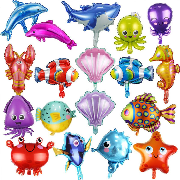 Balon cu folie de viață marină