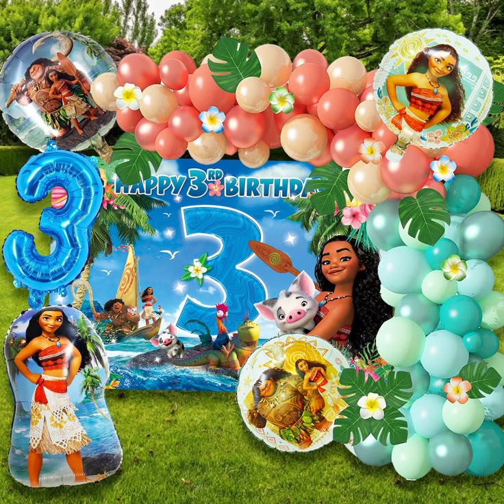 Moana arc de balon