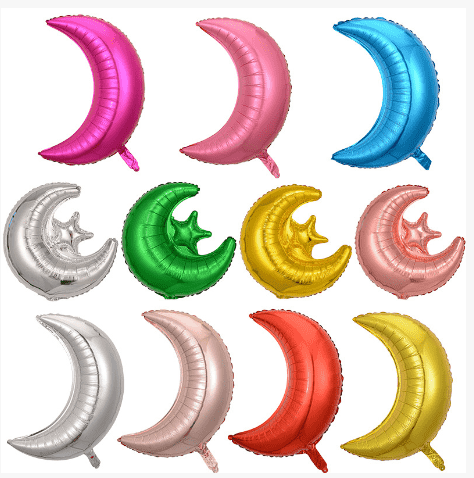 Balon din folie lunar