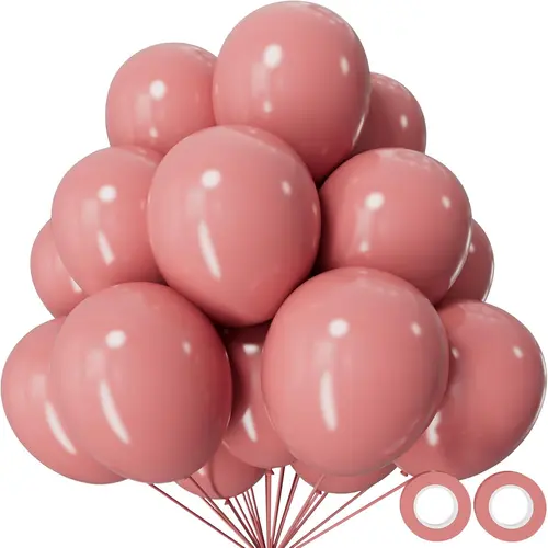 Baloane retro roz praf