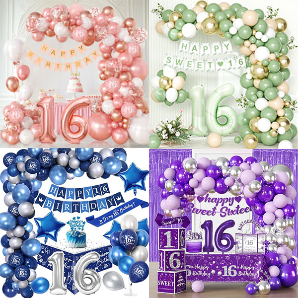 Arcul balonului Sweet 16